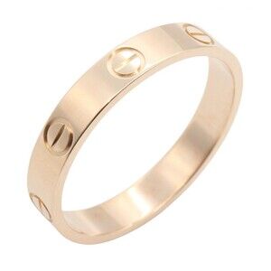 Cartier Mini Love Ring 18Krg Pink Rose #301102C14B